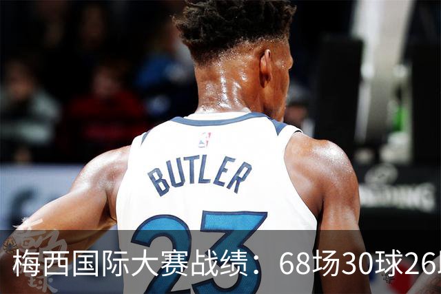 梅西国际大赛战绩：68场30球26助攻，13届大赛3冠5亚4MVP